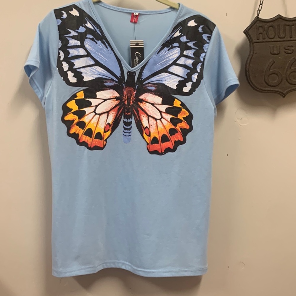 NWT Butterfly T shirt